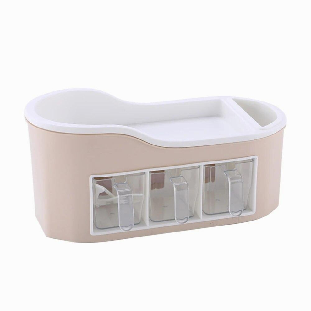 Kitchen utensils cooking seasoning box Multifunctional seasoning storage box can store knives and chopsticks Condiment jars-image-OPC-PCSBD2F-NEW