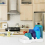 Single-layer plastic lid storage rack dish storage tray container fresh-keeping lid storage rack kitchen lid organizer 3