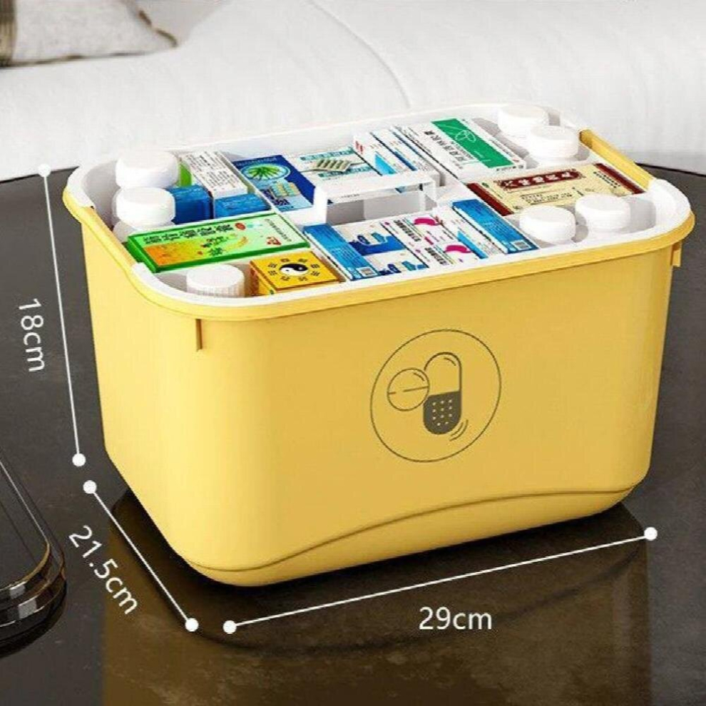 Multicoloured Medical Kit First Aid Kit For Home Medicine Storage Box Medicine Organizer Convenient Medicine Box Medicine Container