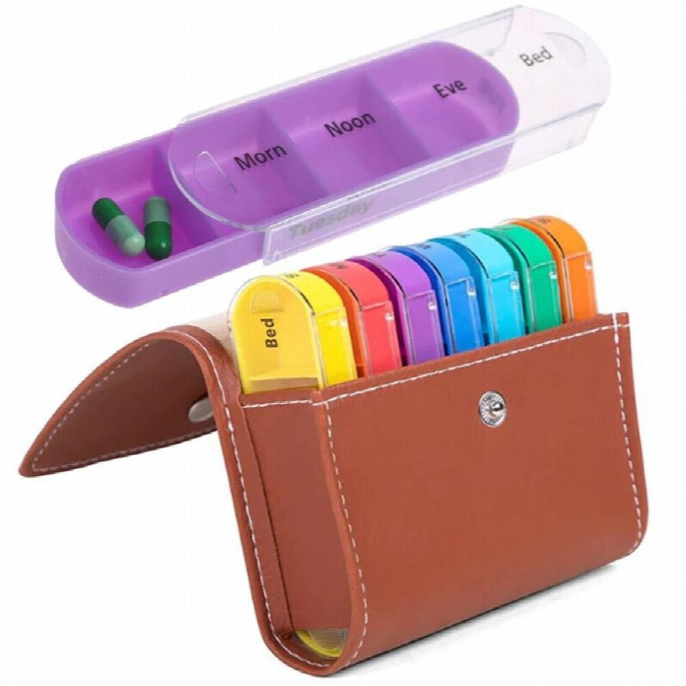 28 cells Weekly 7 Days Tablet Pill Box Holder Medicine Storage Organizer Container Case Wallet pill box Portable pill storage