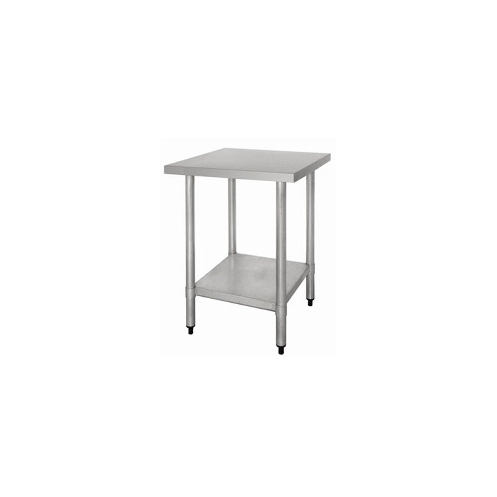 Quattro 600mm Wide Stainless Steel Centre Table