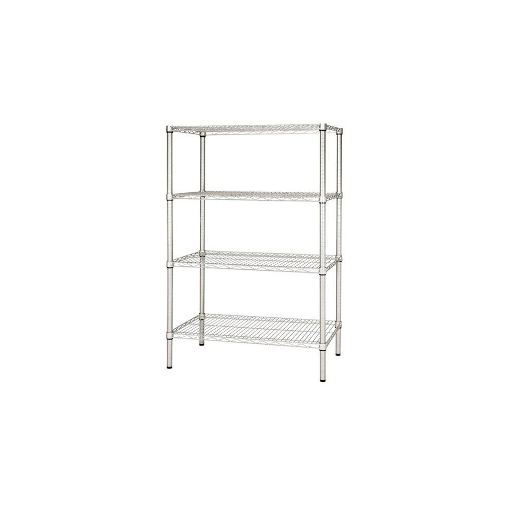 Quattro 4 Tier Storage Racking 1800mm Wide. Adjustable Shelves