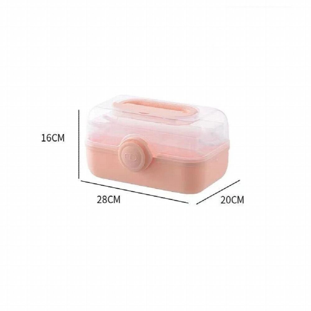 Multicoloured Portable Multifunctional Medicine Box Medical Kit Plastic Storage Box Medical Box Multifunctional Home Emergency Kit