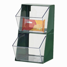 Tea Bag Display Rack Clear Tea Bag Organizer 2 Tier Tea Bags Organizer Tea Bags Storage Cabinet And Counter Can Hold Tea Bags