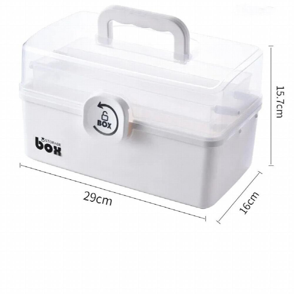 Multicoloured Large Capacity First Aid Kit Container Medicine Storage Organizer Pill Case Family Emergency Storage Box With Handle Health Care