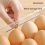 Egg Storage Box Refrigerator Side Door Storage Can Be Flipped Anti-collision Kitchen Equipped With Egg Tray Fresh Egg Box 5