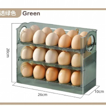 Egg Storage Box Refrigerator Side Door Storage Can Be Flipped Anti-collision Kitchen Equipped With Egg Tray Fresh Egg Box