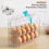 Egg Storage Box Refrigerator Side Door Storage Can Be Flipped Anti-collision Kitchen Equipped With Egg Tray Fresh Egg Box 4