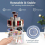360-Degree Rotating Makeup Organizer Adjustable Cosmetic Storage Box Storage Organizer Multi-Function Organizer for Cosmetics 5