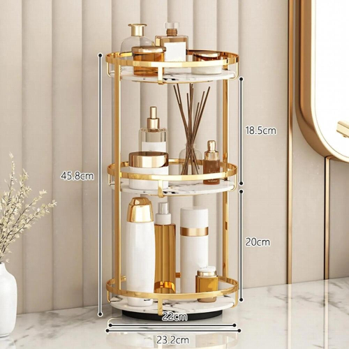 Nordic Makeup Organizer, Storage Shelf, Stand, Large Capacity for Makeup Brushes