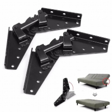 metal Steel Sofa Bed Bedding Furniture Adjustable 3-Position Angle Mechanism Hinge Hardware