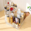 360-Degree Rotating Makeup Organizer Adjustable Cosmetic Storage Box Storage Organizer Multi-Function Organizer for Cosmetics 2