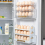 High 30 Grids Egg Container Large Capacity 3 Tiers Rotating Fridge Egg Crisper Space Savinghome Kitchen Eggs Holder 7