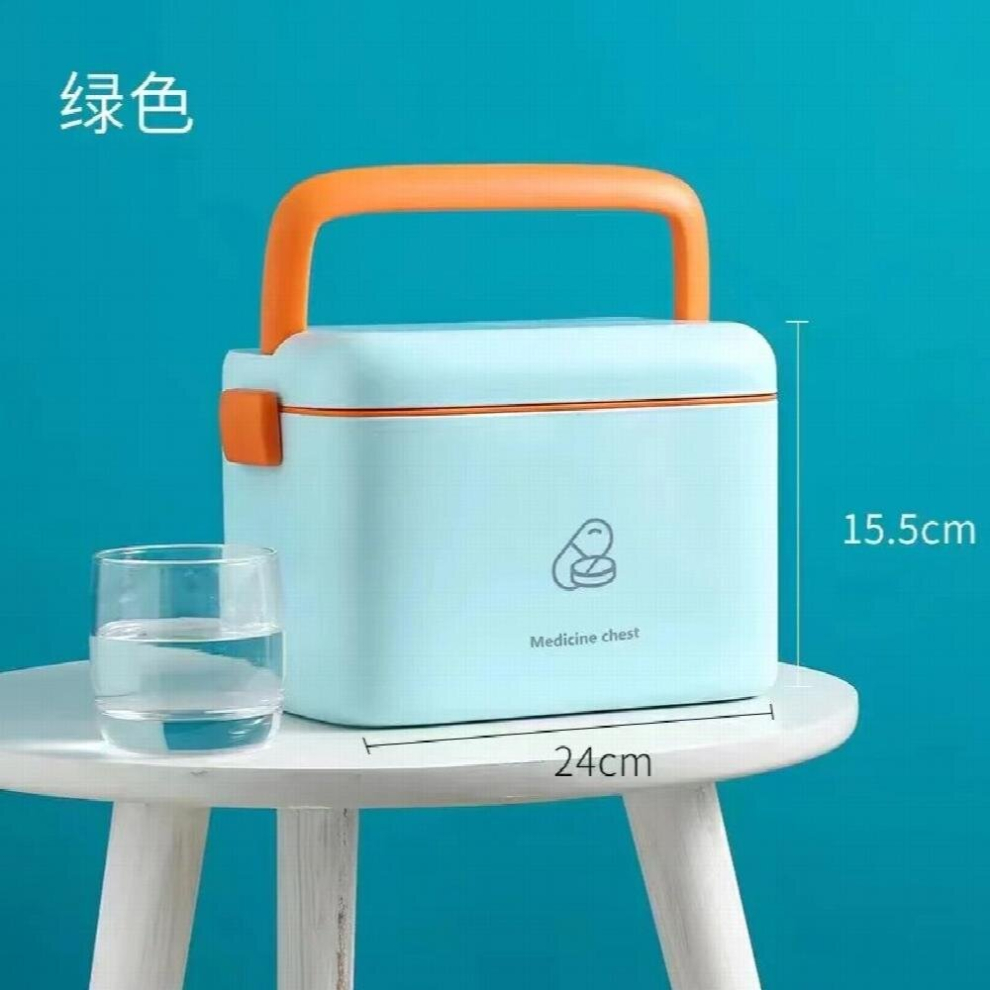Multicoloured Plastic Tier First Aid Kit Family Medicine Boxes Storage Box Large Capacity Medicine Organizer Box Medicine Chest Pill Case