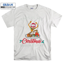 (XXXX-Large, White) This Is My Christmas Pajama Shirt The Muppets Men Women Unisex Top T Shirt T-Shirt Tshirt
