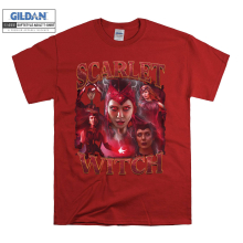(5X-Large, Red) Scarlet Witch Poster Black Women T Shirt T-Shirt Tshirt Top