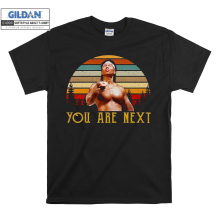 (Large, Black) You Are Next Chong Li Poster Black Women T Shirt T-Shirt Tshirt Top