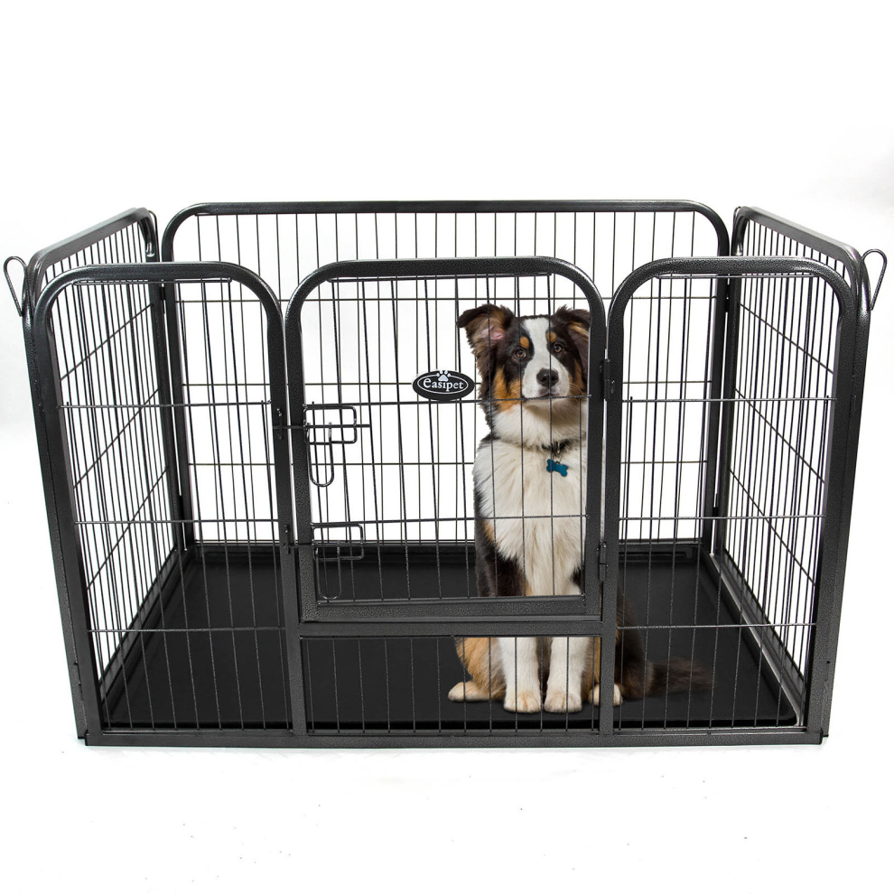 Heavy Duty Dog Cage Pet Metal Run Folding  - Medium 74071