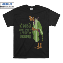 (Small, Black) We Don't Talk About Bruno Disney Poster Men Women Unisex Top T Shirt T-Shirt Tshirt