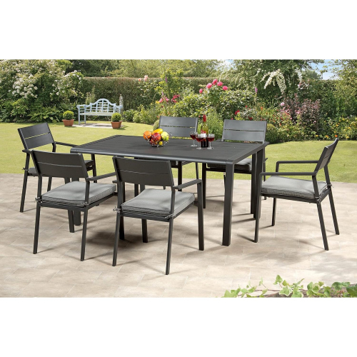 Garden Store Direct Garden Store Direct Calais 6 Seat Rectangular Dining Set 1