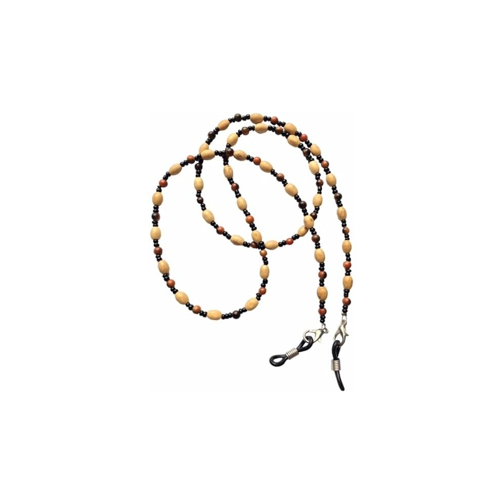 Ifsecond New Wooden Beads Glasses Spectacle Sunglasses Chain Strap Cord Holder