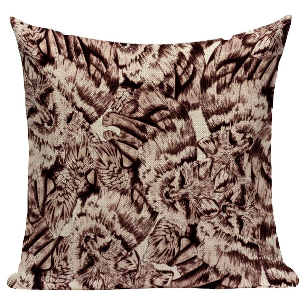 Branches Cushion Cover Decorative Throw Pillow Cute Animals Cover Square Modern Luxury Pillow Case for Bed Sofa Living Room 45*45cm #14-image-OPC-PCSFVTT-NEW