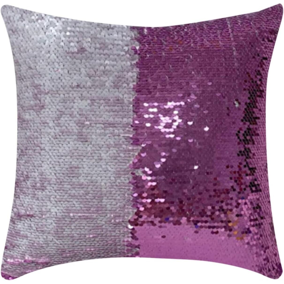 Boho Decorative Throw Pillow Covers Fashion Glitter Sequins Throw Case Cafe Home Decor Cushion Covers for Home Decor, Sofa , Party,18X18inch-image-OPC-PCSFYQW-NEW
