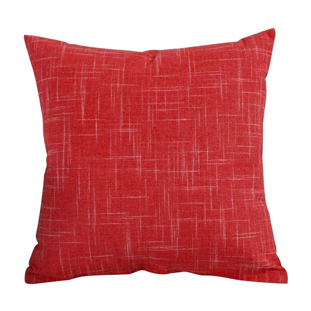 Fresh Color Pillow Cover Linen Throw Pillow Case Cushion Cover Sofa Bed Car Cafe Decoration Office Decor Christmas GiftRed-image-OPC-PCSG759-NEW