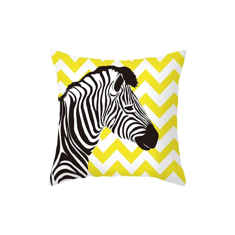 Fall Pillows Decorative Throw Pillows Yellow Geometric Series Sofa Cushion Cover, Tpr282-6,45*45Cm (Excluding Pillow Core)-image-OPC-PCSG95V-NEW