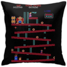 Donkey Kong Arcade Home Decorative Throw Pillow Cases 45cm*45cm