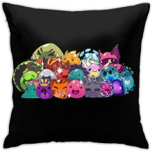 Slime Rancher Update Secret Slimes Home Decorative Throw Pillow Covers for Sofa Couch Cushion Pillow Cases 18x18 Inch