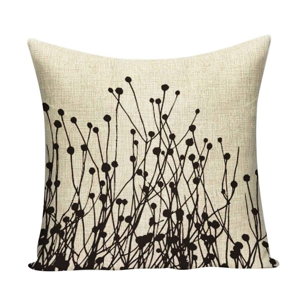 Square Linen Pillow Cover Throw Pillow Case Cushion Cover Cafe Sofa Bed Decor Home Gift 5#-image-OPC-PCSGQGK-NEW