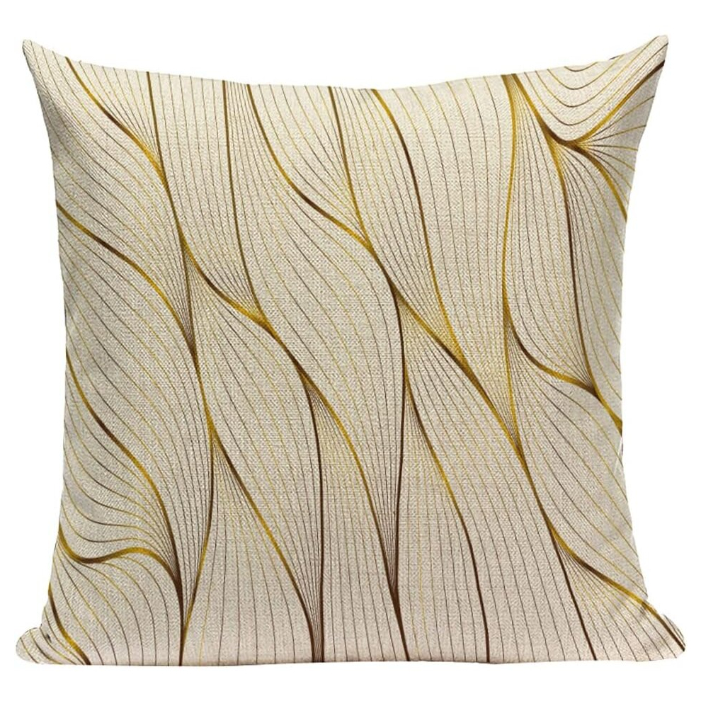 Cushion Cover Throw Pillow Case Super Soft Home Geometry Decoration Sofa Couch Bed Living Room Office 45*45cm #2-image-OPC-PCSGRP6-NEW