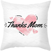 Outdoor Pillows Mother's Day Pink Love Flower Peach Skin Sofa, Tpr366-8,45*45Cm (Excluding Pillow Core)