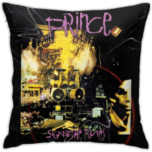 Prince Sign O The Times Sofa Pillow Cases Square Pillow Covers Decorative Cushion Covers