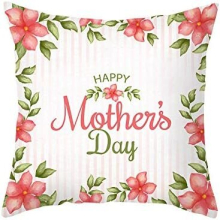 Fall Throw Pillows Mother's Day Pink Love Flower Peach Skin Sofa, Tpr366-9,45*45Cm (Excluding Pillow Core)