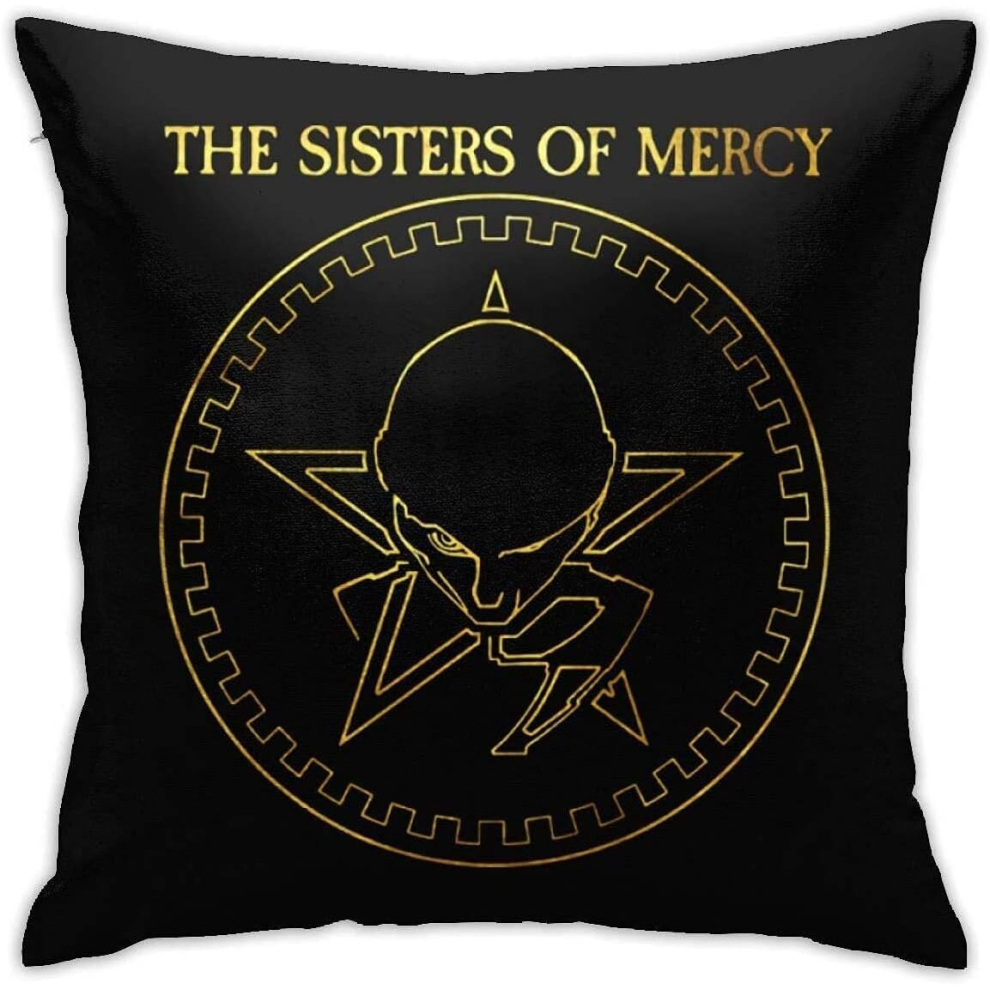Kerota The Sisters Of Mercy Fashion Pillow Cases Home Decorative Square Throw Pillow Covers