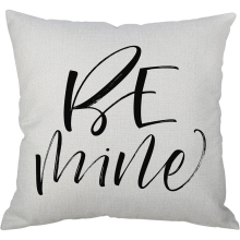 Linen Holiday Valentine's Day Car Sofa Cushion Pink Love Pillow Succulent Pillows Decorative Throw Pillows (R, A)