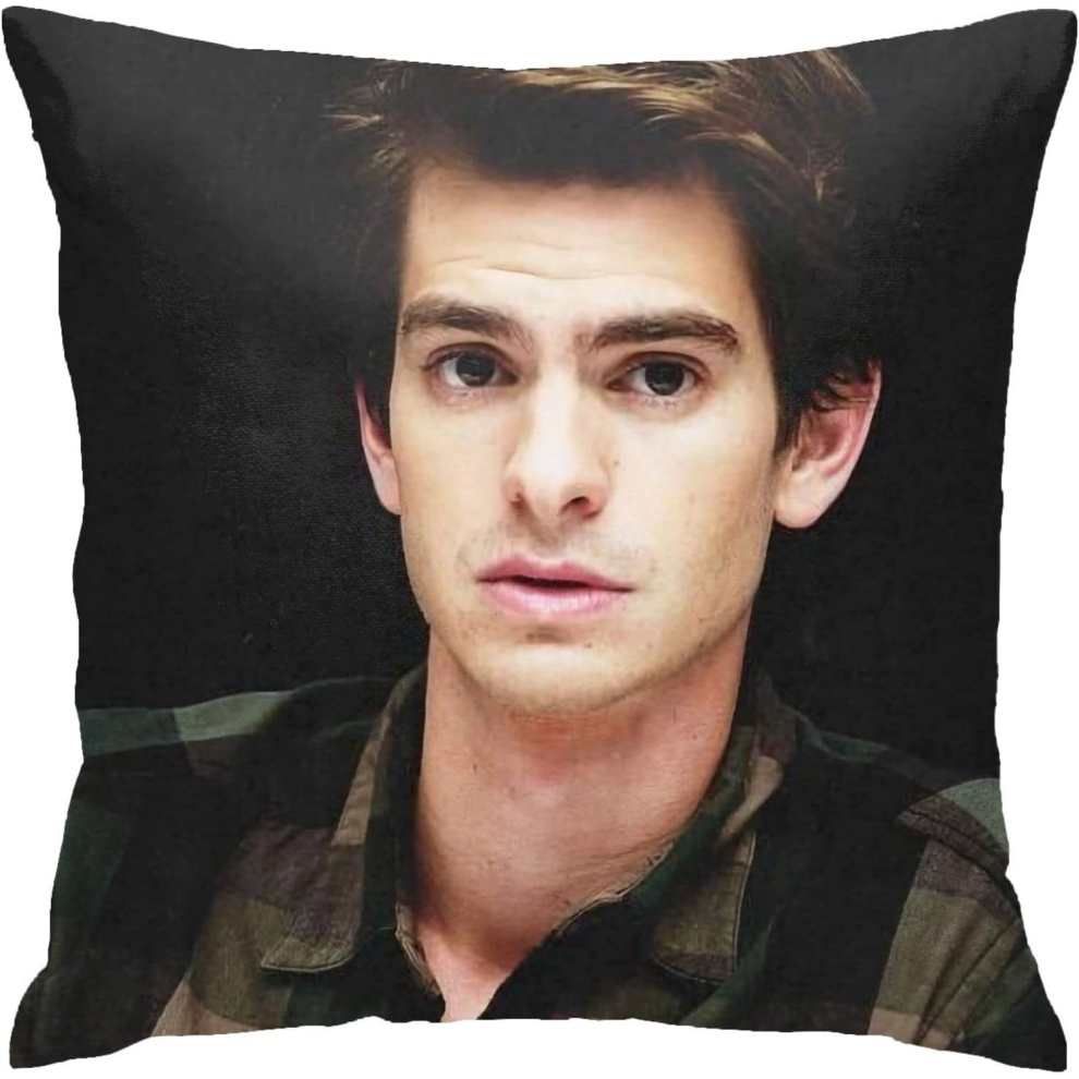 Andrew Garfield Pillow Covers Double Sided Plush Pillow Cases Dorm Decor for Bedroom Living Room 18x18 inch-image-OPC-PCSH6TP-NEW