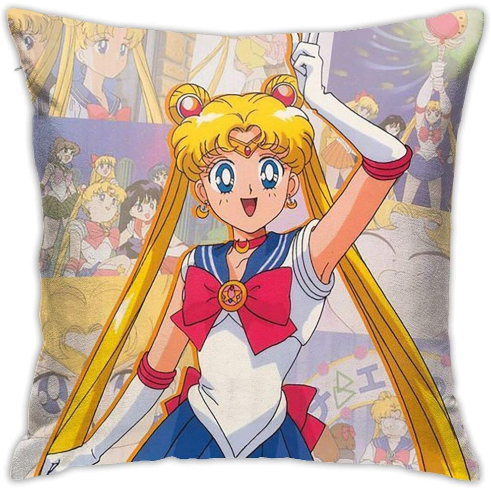 Soft Square Spring Throw Pillow Covers 18x18 Inches, Home Decor for Sofa Bedroom Living Room Car-image-OPC-PCSHBKG-NEW