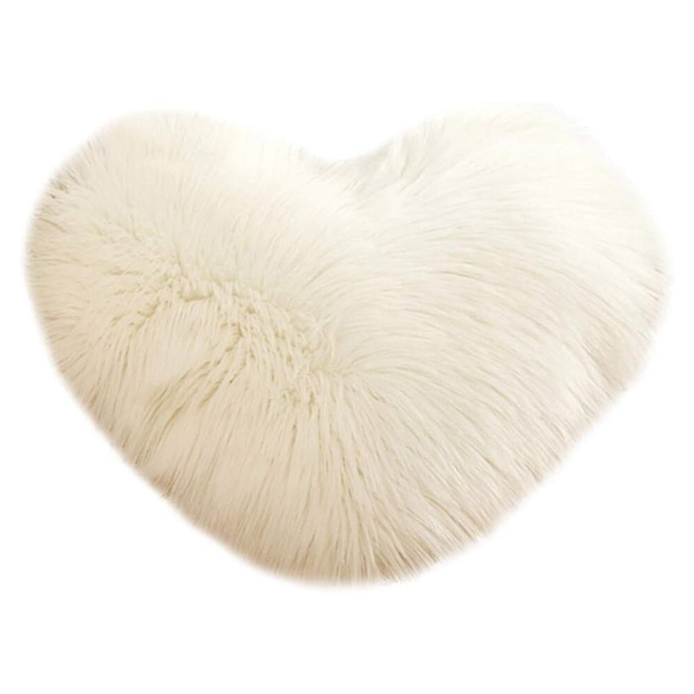 Boho Decorative Pillow Covers Cushion Decoration Throw Pillows Heart Sofa Plush Gift Shaped Home Case for Home Decor, Sofa , Party 18x18 Inch