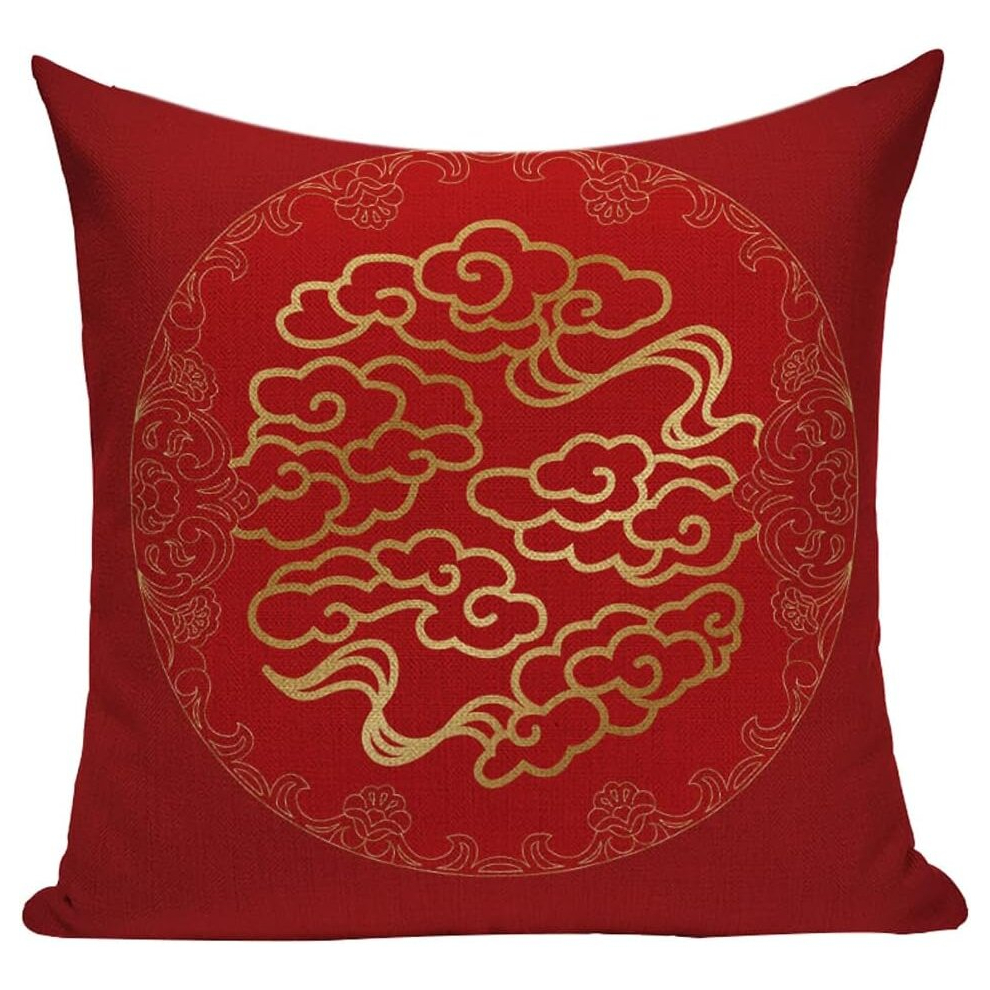 Bohemian Throw Pillow Cases Linen Decorative Pillows for Bed Couch Bench Sofa 45*45cm #7-image-OPC-PCSHMQX-NEW