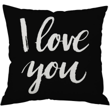 Linen Holiday Valentine's Day Car Sofa Cushion Pink Love Pillow Fall Pillows Decorative Throw Pillows with (K, A)
