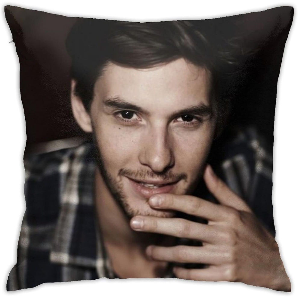 Ben Barnes Pillow Covers Double Sided Plush Pillow Cases Dorm Decor for Bedroom Living Room 18x18 inch-image-OPC-PCSHNP5-NEW