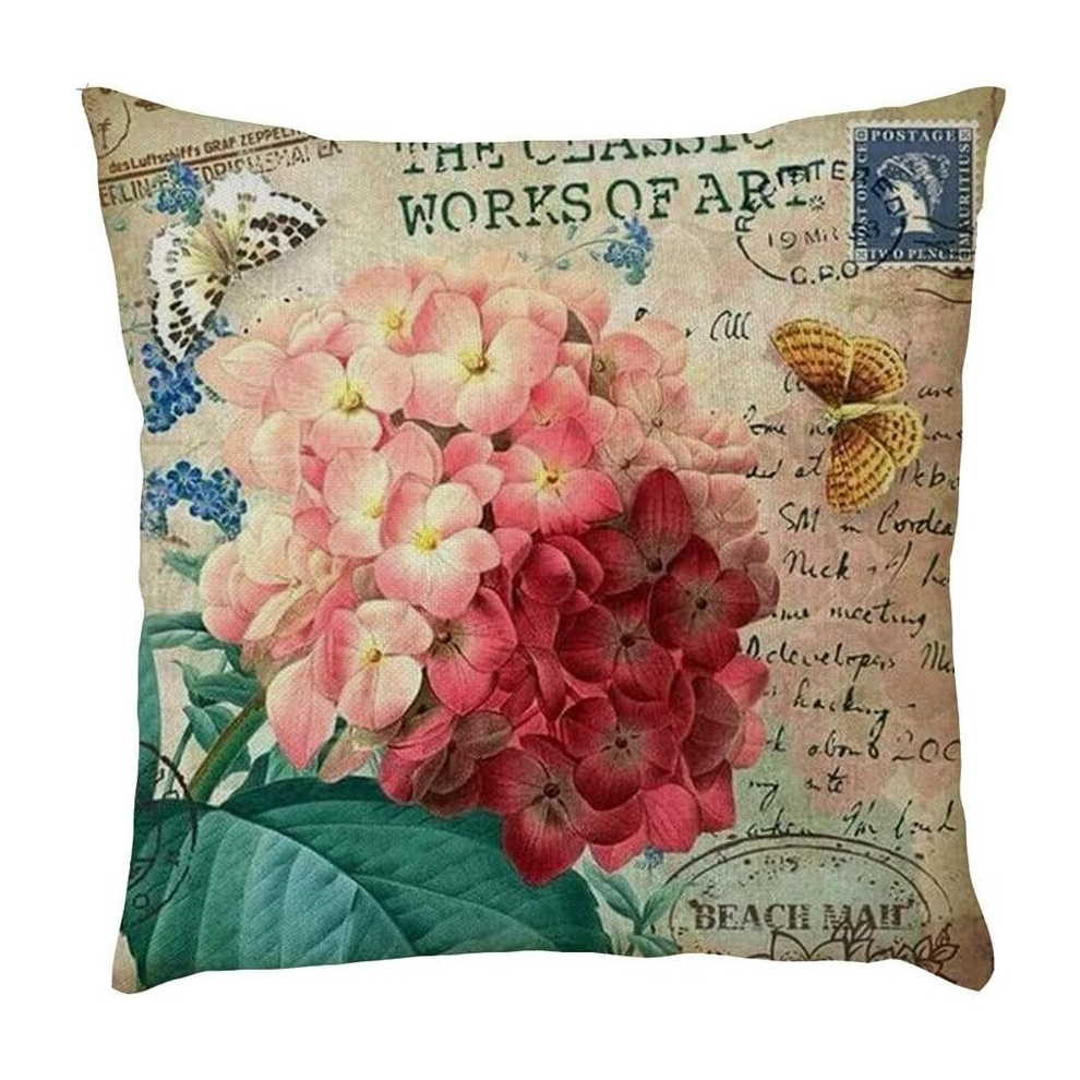 Pillow Covers Cover Pillowcase Decor Pillow Pattern Home Sofa Letter Case Cushion Car Pillow for Sofa Couch Home, 18X18inch-image-OPC-PCSHRZ6-NEW