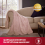 Silentnight Silentnight Comfort Control 9-Heat Settingheated Throw - Blush - 120  X 160 8
