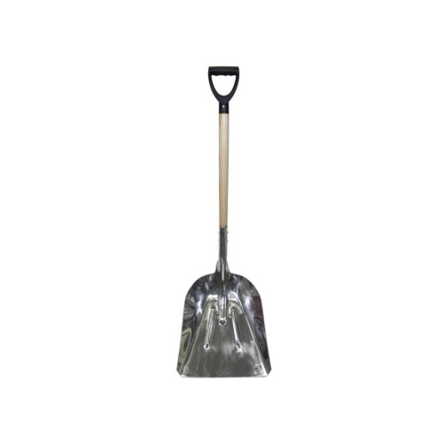 Faithfull Aluminium Grain Shovel Wood Handle FAIGRAIN