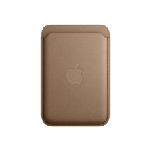 Apple MagSafe Wallet: Microtwill & FineWoven Taupe, Card Wallet for iPhone 12-15