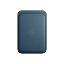 Apple - Wallet for mobile phone / credit card - MagSafe compatibility - FineWoven - pacific blue
