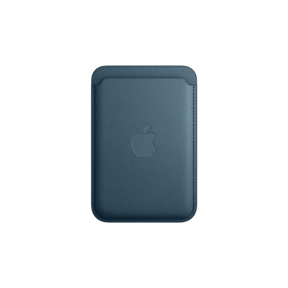 Apple - Wallet for mobile phone / credit card - MagSafe compatibility - FineWoven - pacific blue